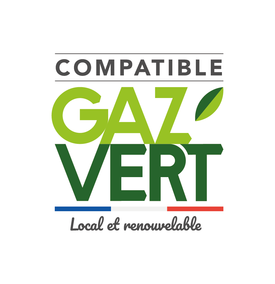 Logo Gaz Vert Compatible